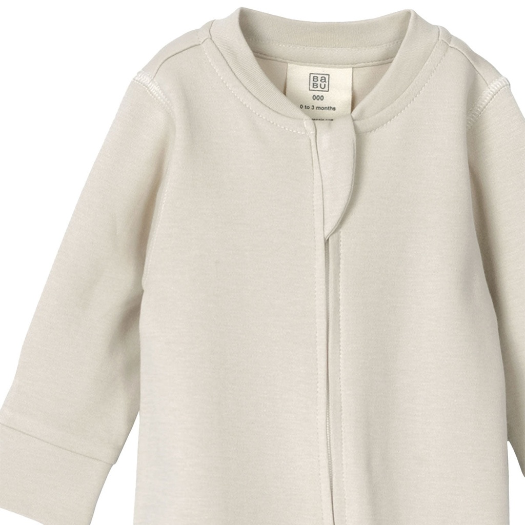 Babu Footed Onesie Zipsuit 2