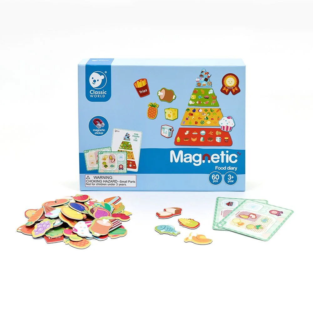 Classic World Magnetic Food Diary 4