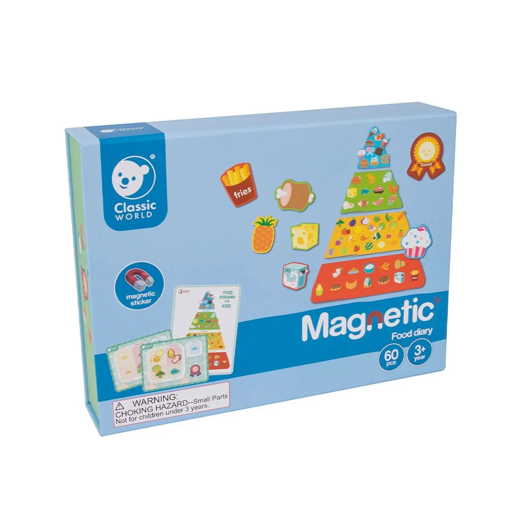 Classic World Magnetic Food Diary 5