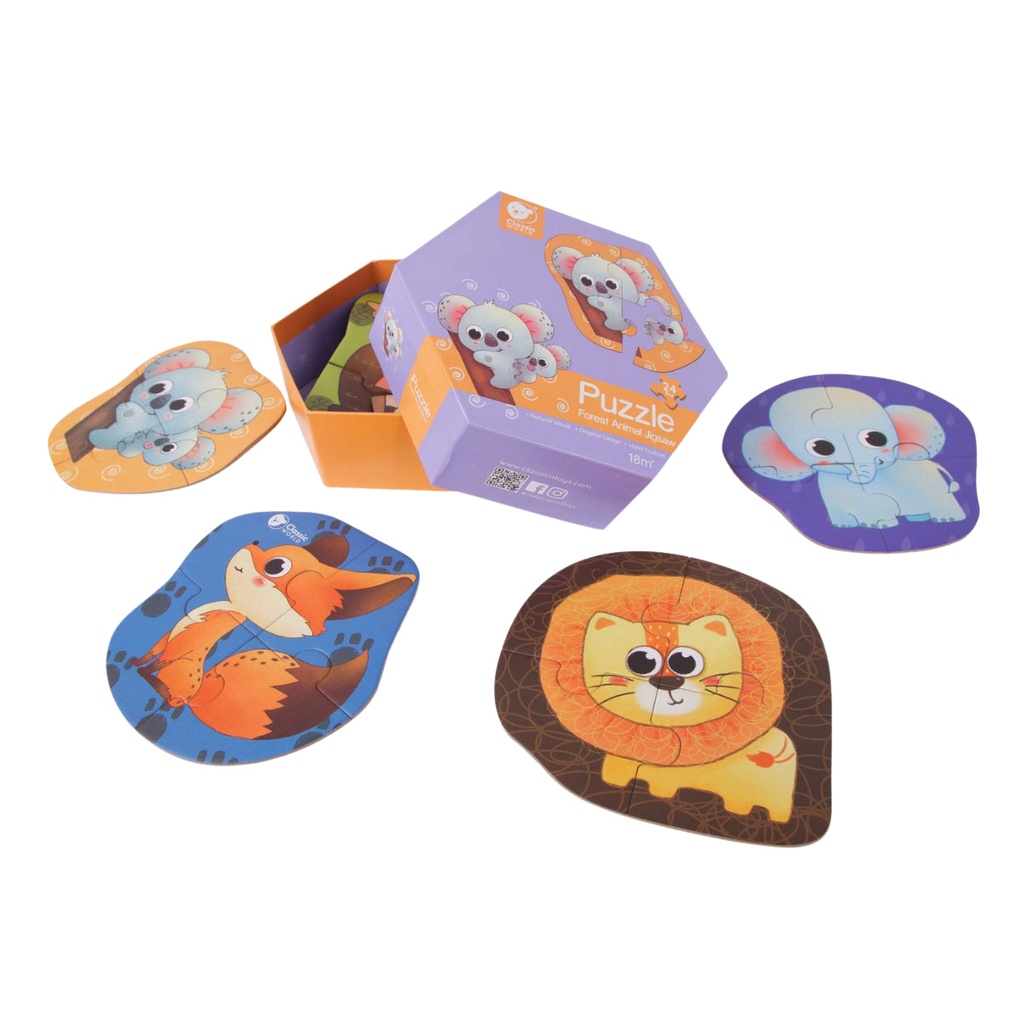 Classic World Forest Animal Jigsaw Puzzle 2