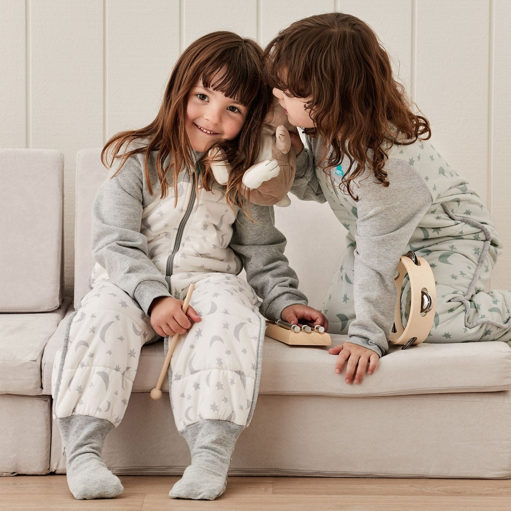 Love To Dream Sleepsuit 2.5 TOG - Moonlight White 12-24M 4