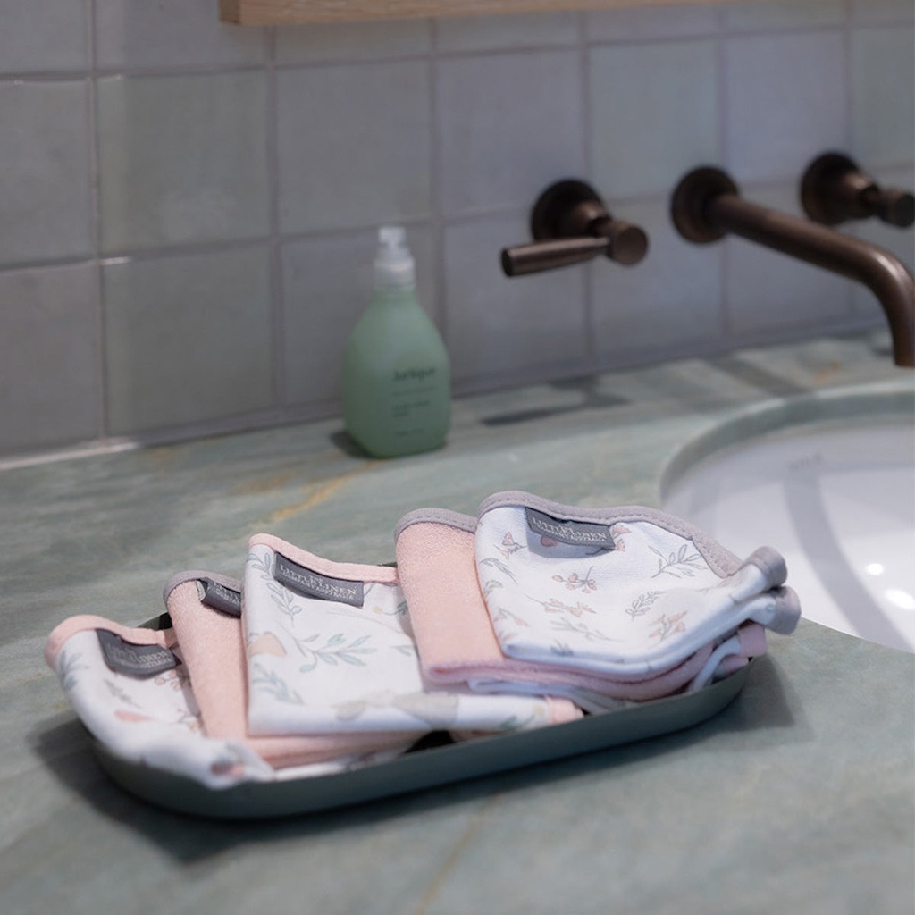 Little Linen Towelling Washer - 6 Pack 6