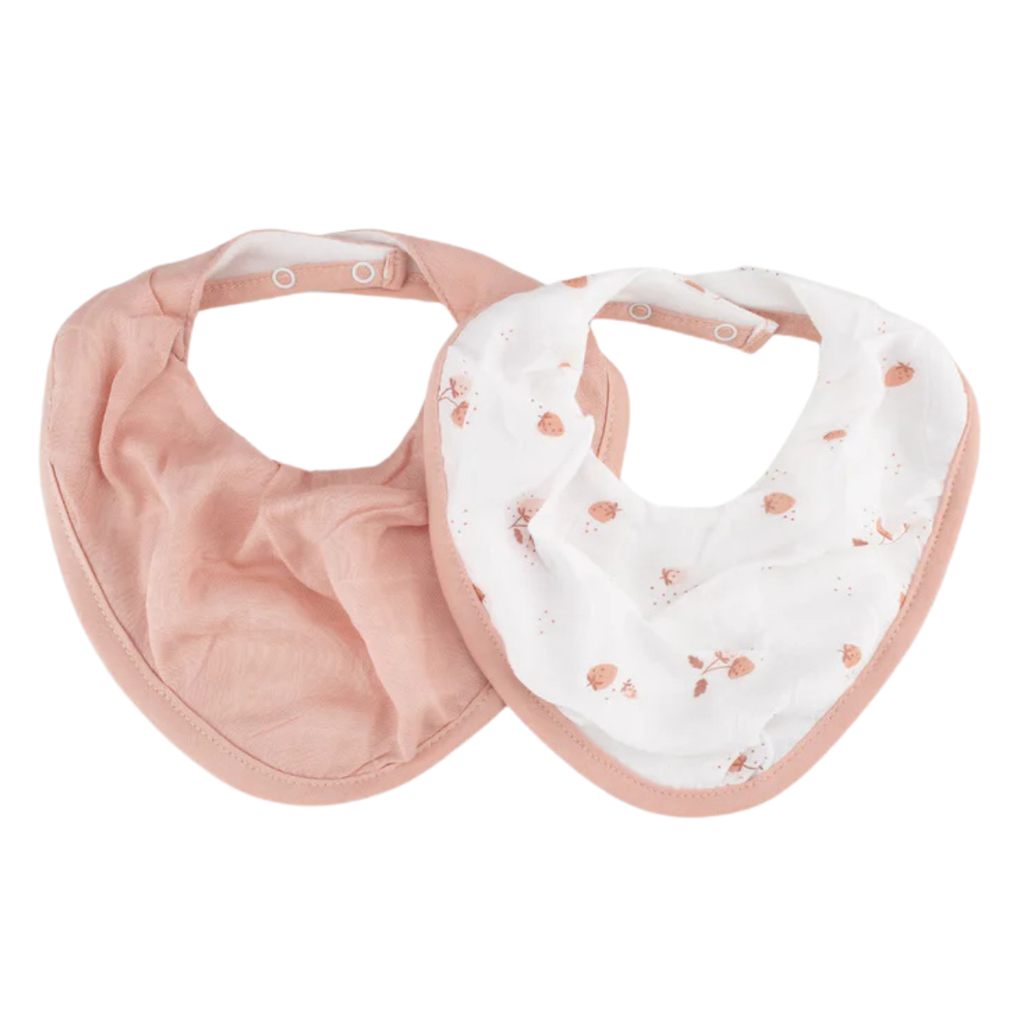 Little Bamboo Muslin Bib 2 Pack 9