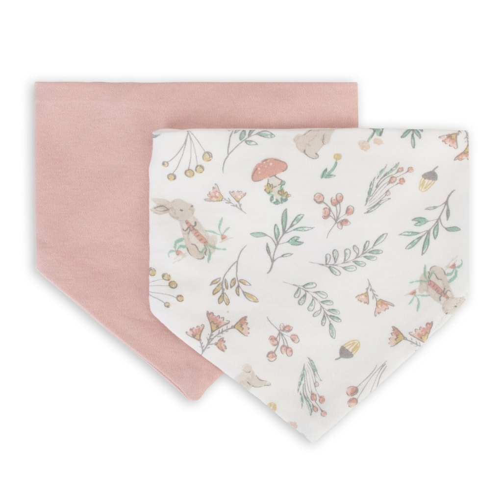 Little Linen Jersey Bib 2 Pack 8