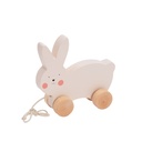 Bubble Wooden Rabbit Pull Along 11