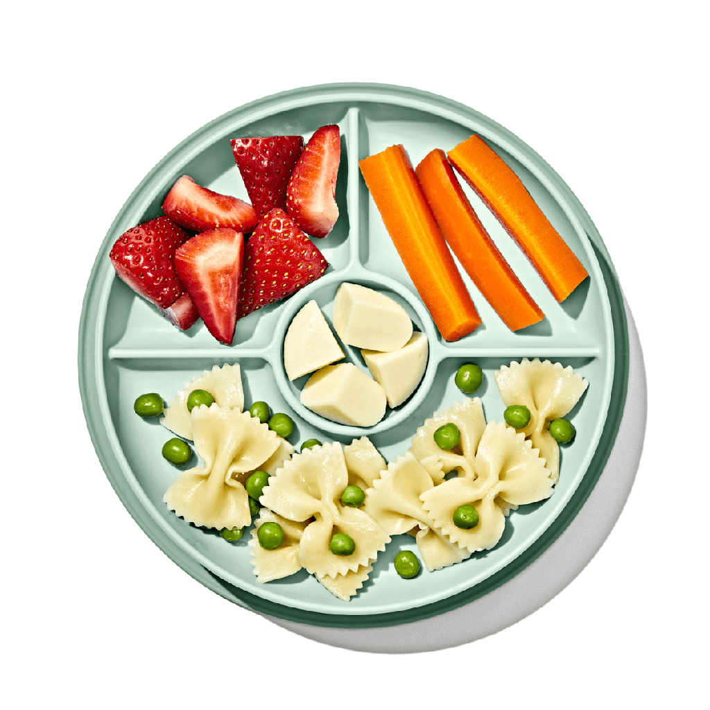 OXO Tot Stick & Stay Suction Divided Plate 10