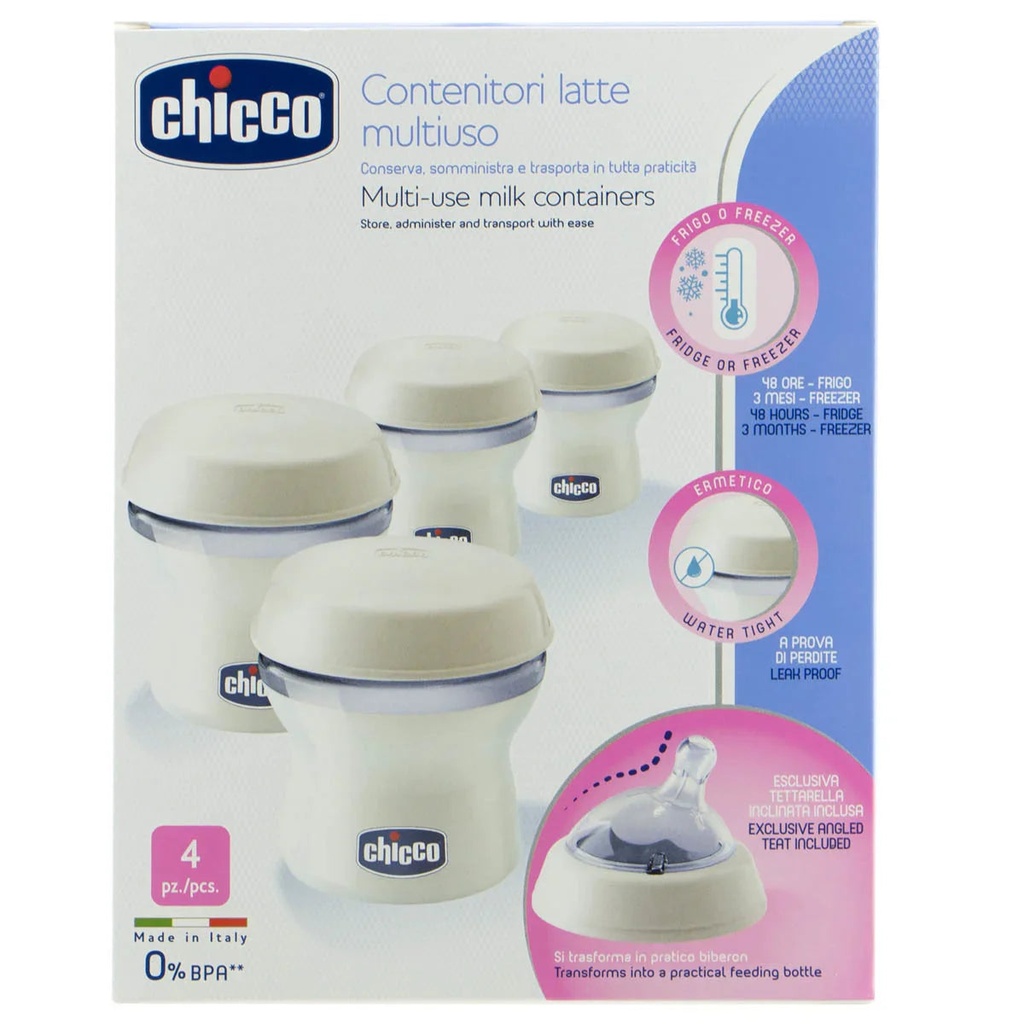 Chicco Natural Feeding Milk Container 2
