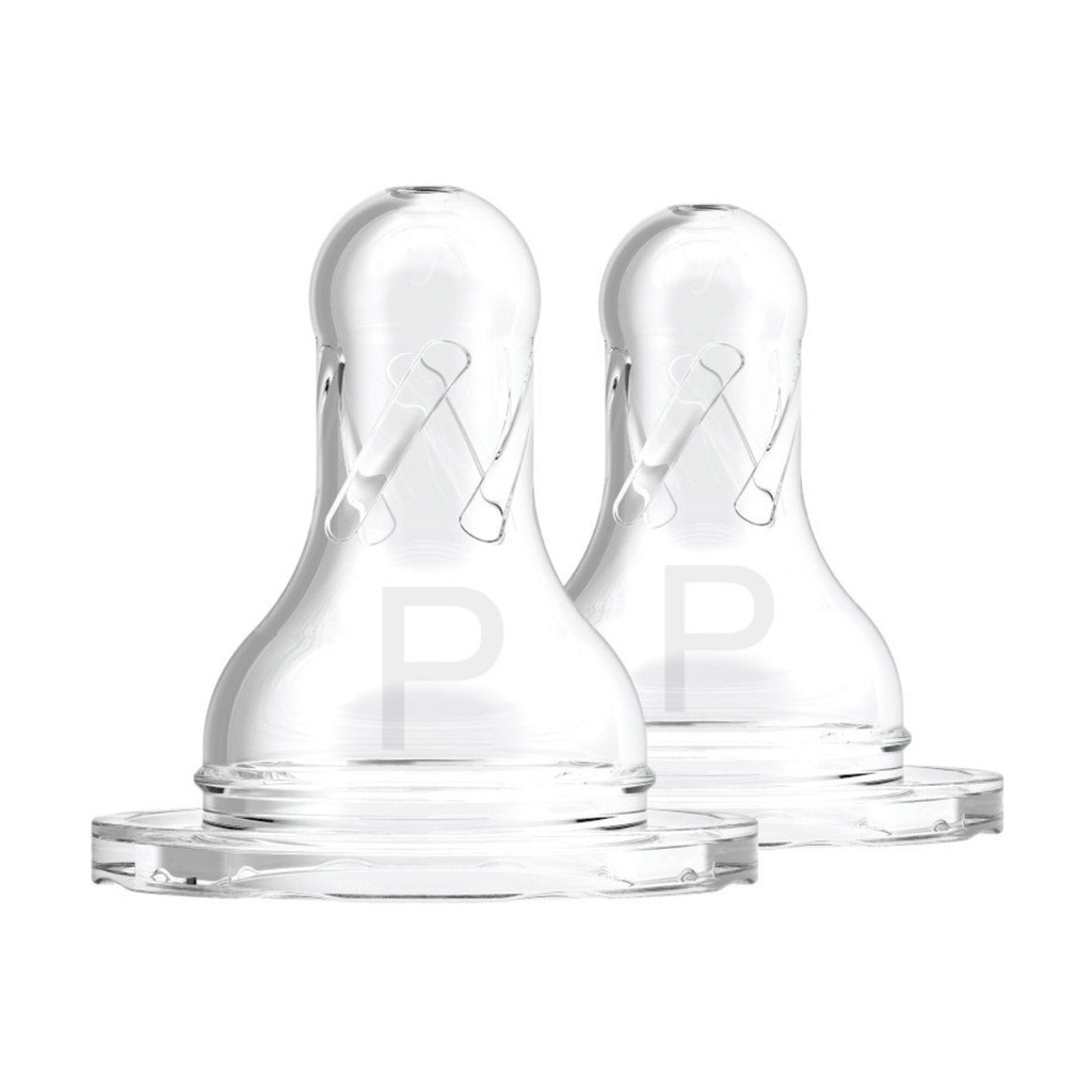 Dr Browns Narrow Neck Preemie Teat - 2 Pack 2