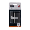 Mothers Choice Multi Purpose Appliance Lock White - 2 Pack 2