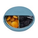 Melii Spin Snack Container - Luxe Blue 2