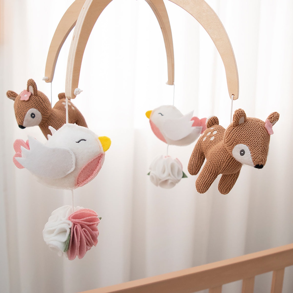 Living Textiles Sophia's Garden - Musical Mobile Set 2