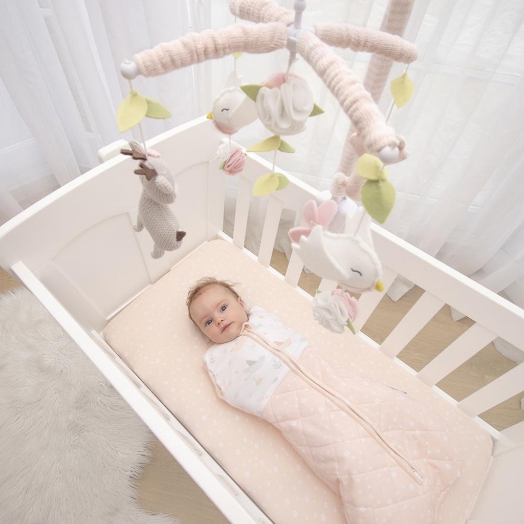 Living Textiles Jersey Bassinet Fitted Sheets - 2 Pack 4