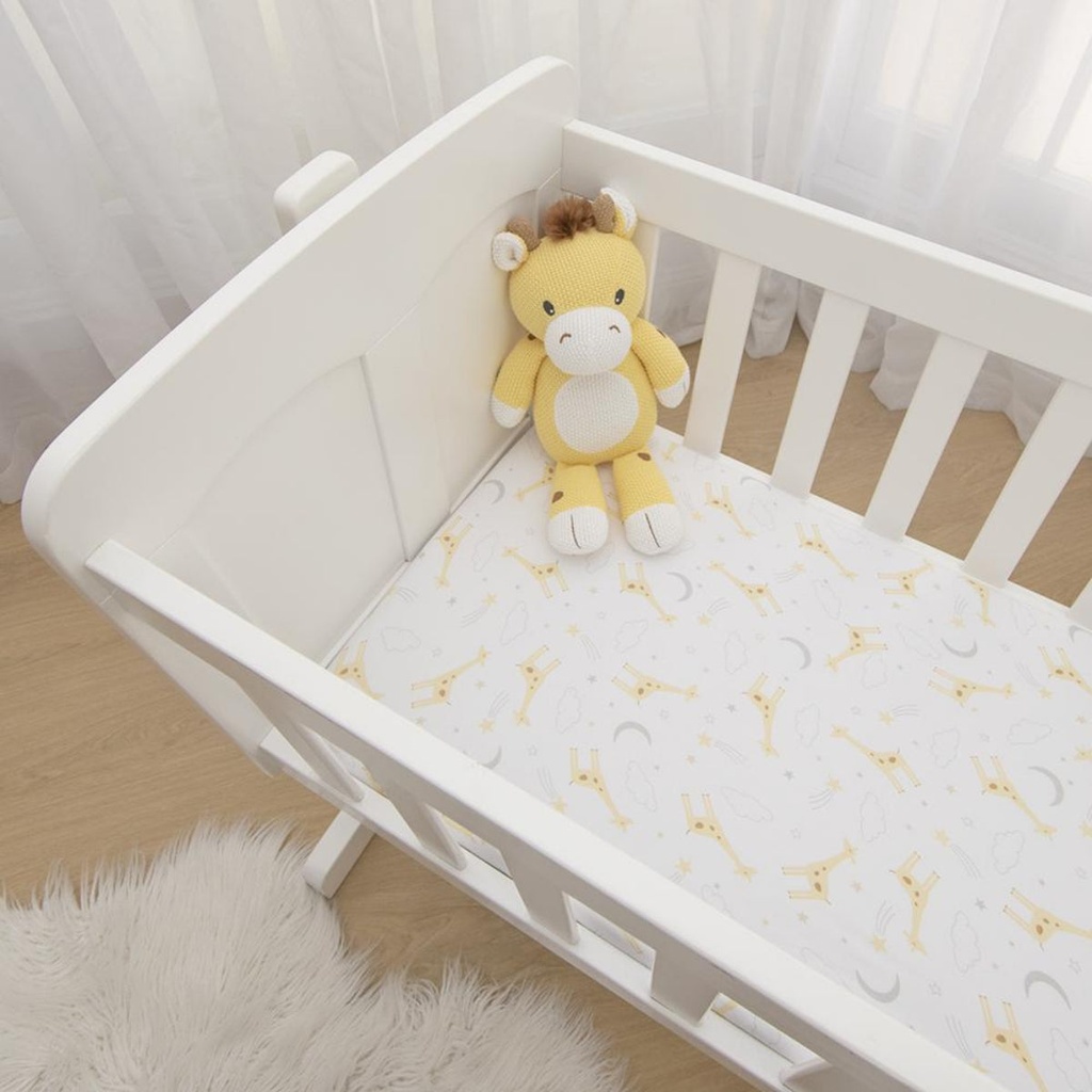 Living Textiles Jersey Bassinet Fitted Sheets - 2 Pack 16