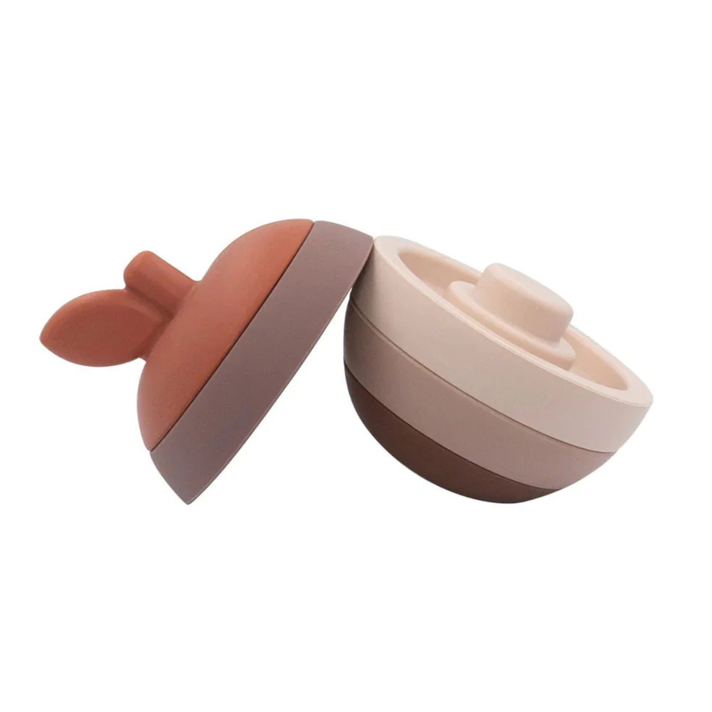 Playground Silicone Apple Stacking Puzzle 3