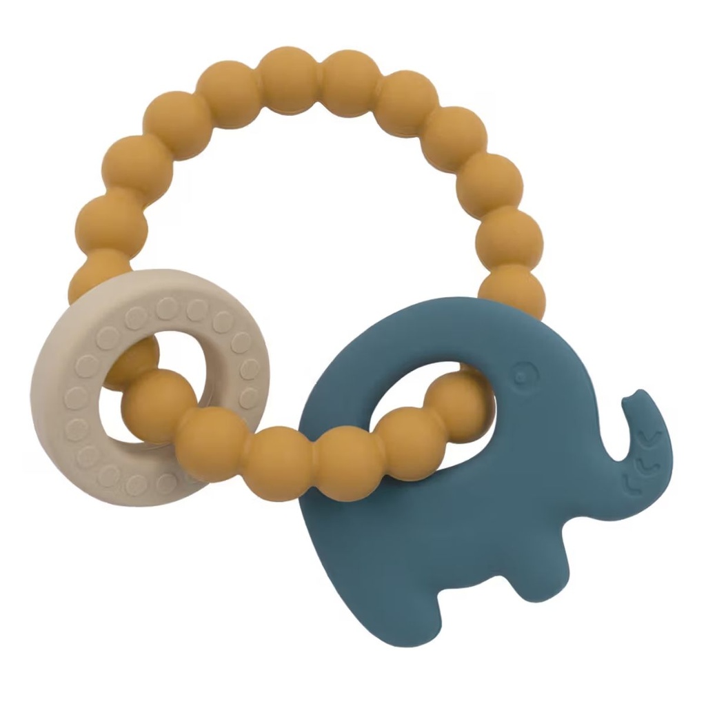 Playground Silicone Elephant Teether 5