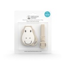 Matchstick Monkey Face Teether and Soother Clip 8