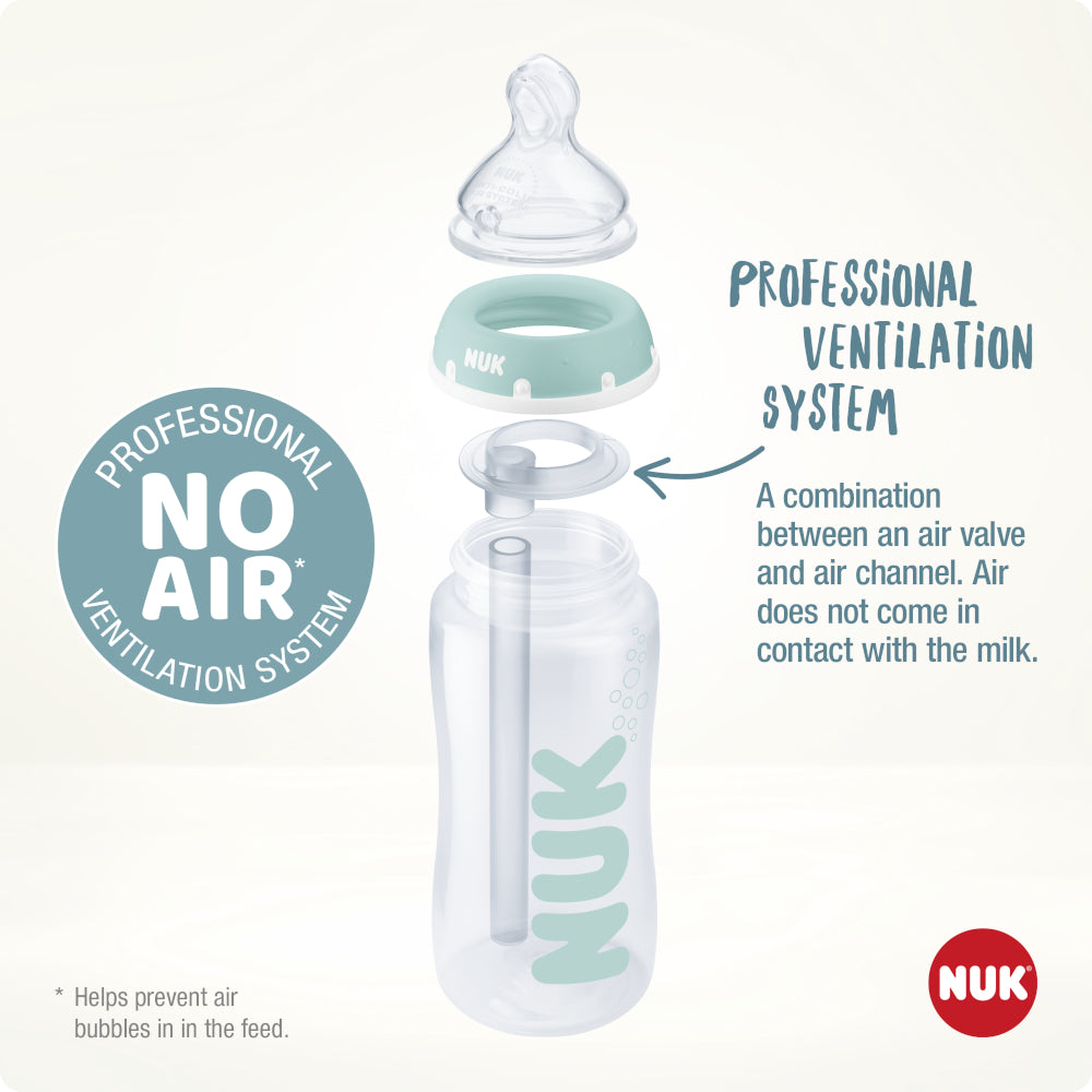 NUK Anti-Colic Professional Bottle 3 Pack 2