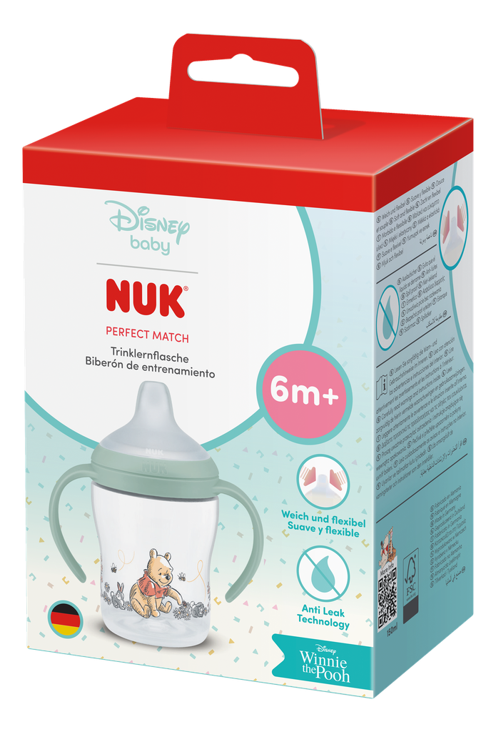 NUK Perfect Match Learner Bottle 150ml / spout Disney WTP 4
