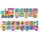 Hinkler Gift Blocks Puzzle Train First Alphabet 5