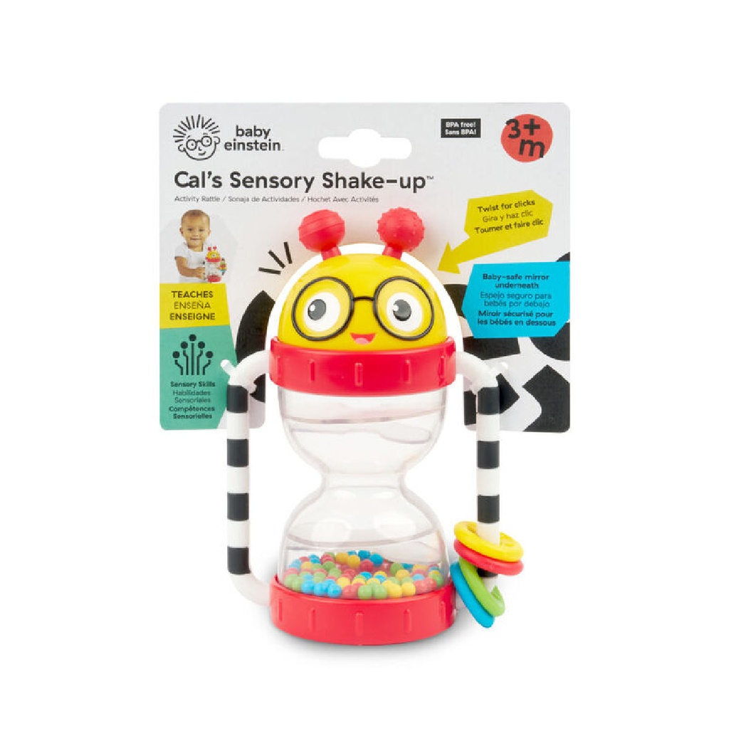 Baby Einstein Cal’s Sensory Shake-up™ Activity Rattle 7