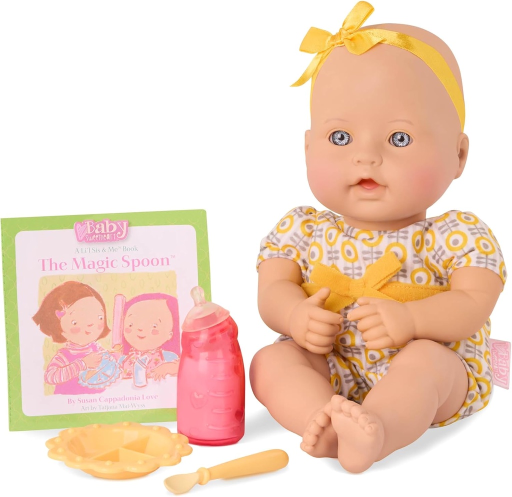 Baby Sweetheart - Feeding Time - 12" Baby w/ Book 5