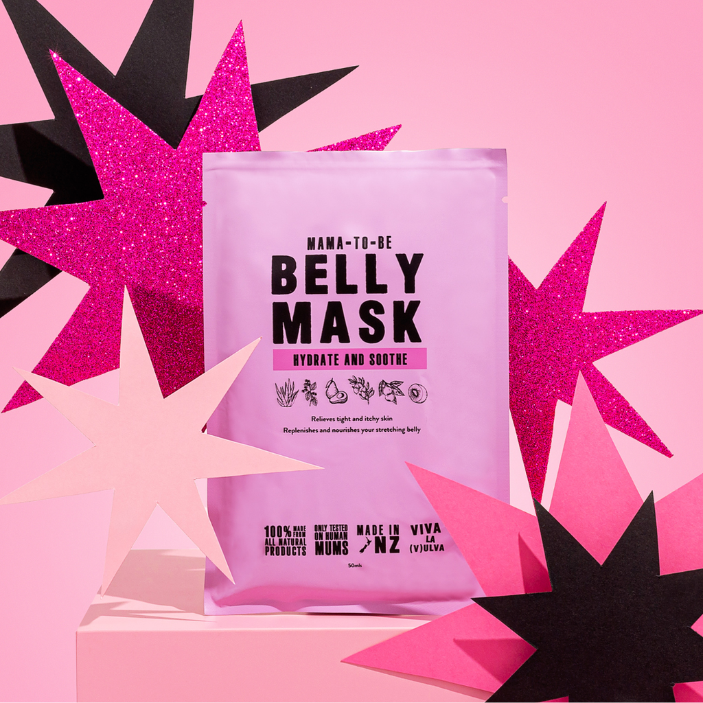 Viva La Vulva Mama-to-be Belly Mask 2