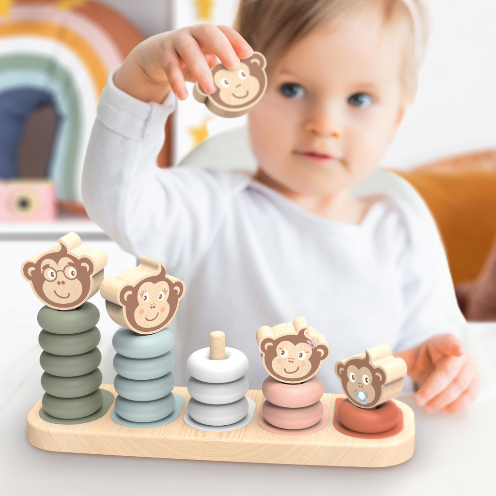 Speedy Monkey Family Stacker 2