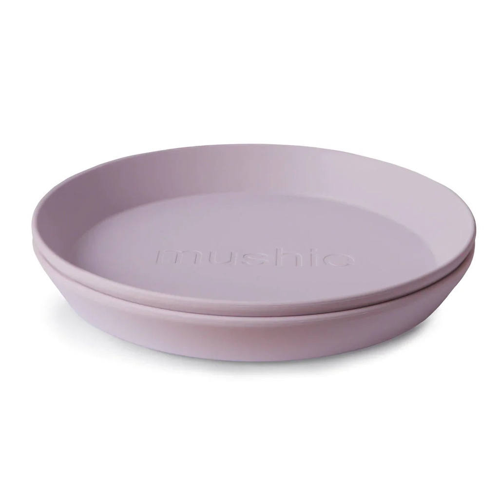 Mushie Round Plate 2 Pack 5
