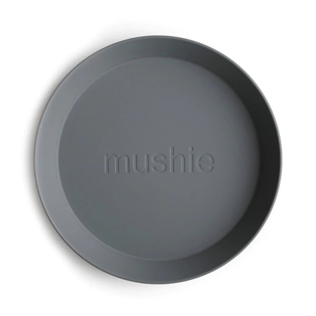 Mushie Round Plate 2 Pack 8