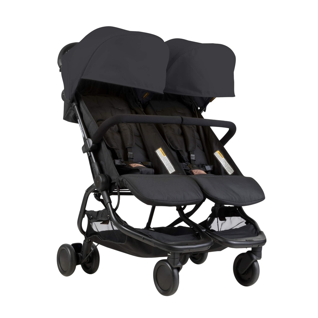 [NANODUOv1black] Mountain Buggy® nano duo™ (Black)