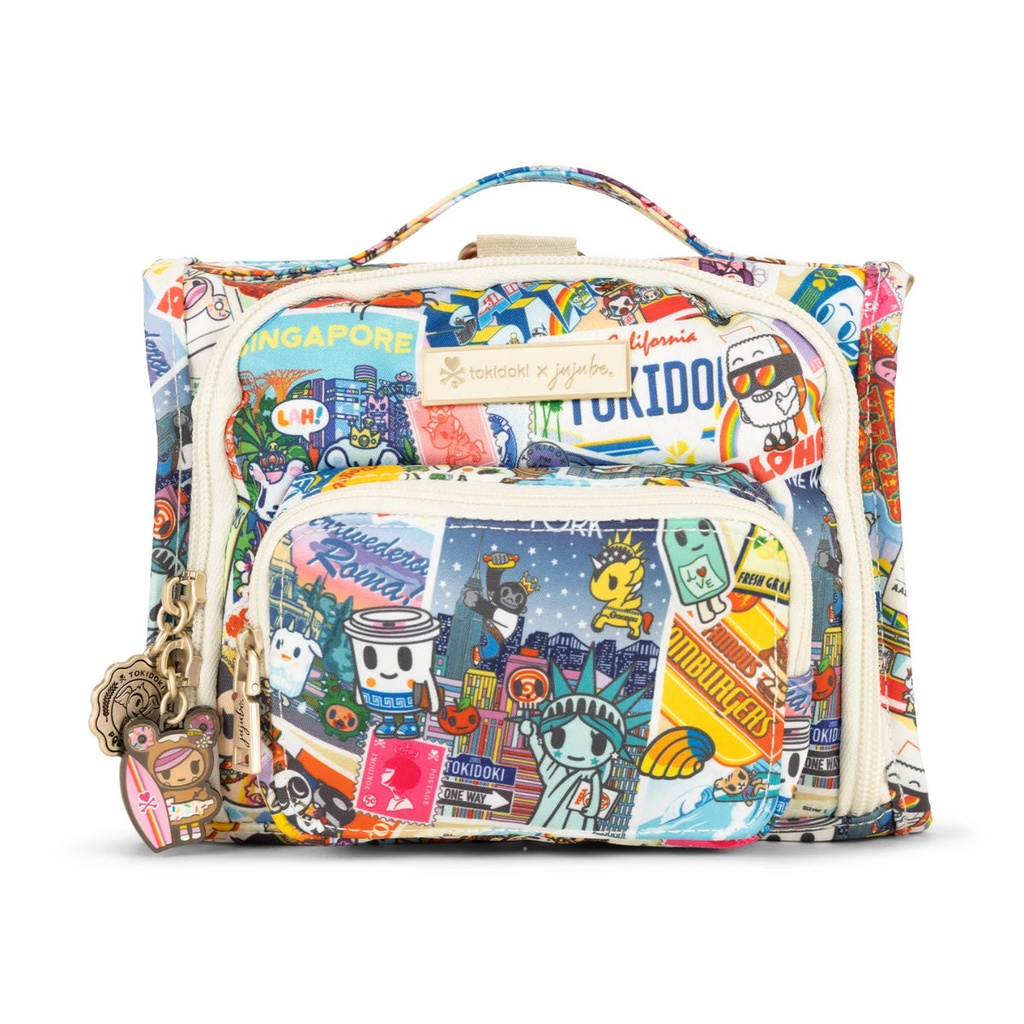 [840227149294] JuJuBe Kawaii Around The World Mini BFF 3-in-1 Nappy Bag