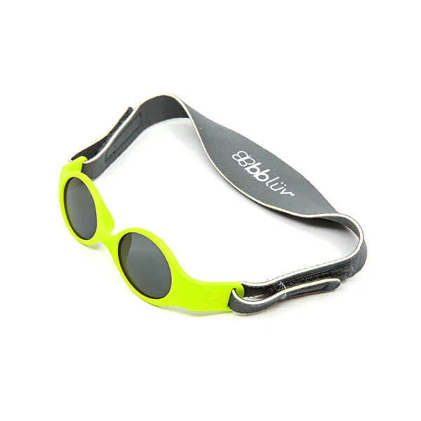 [B0134-L] Bbluv Sölar Mini: 2 Step Baby Sunglasses (Lime)