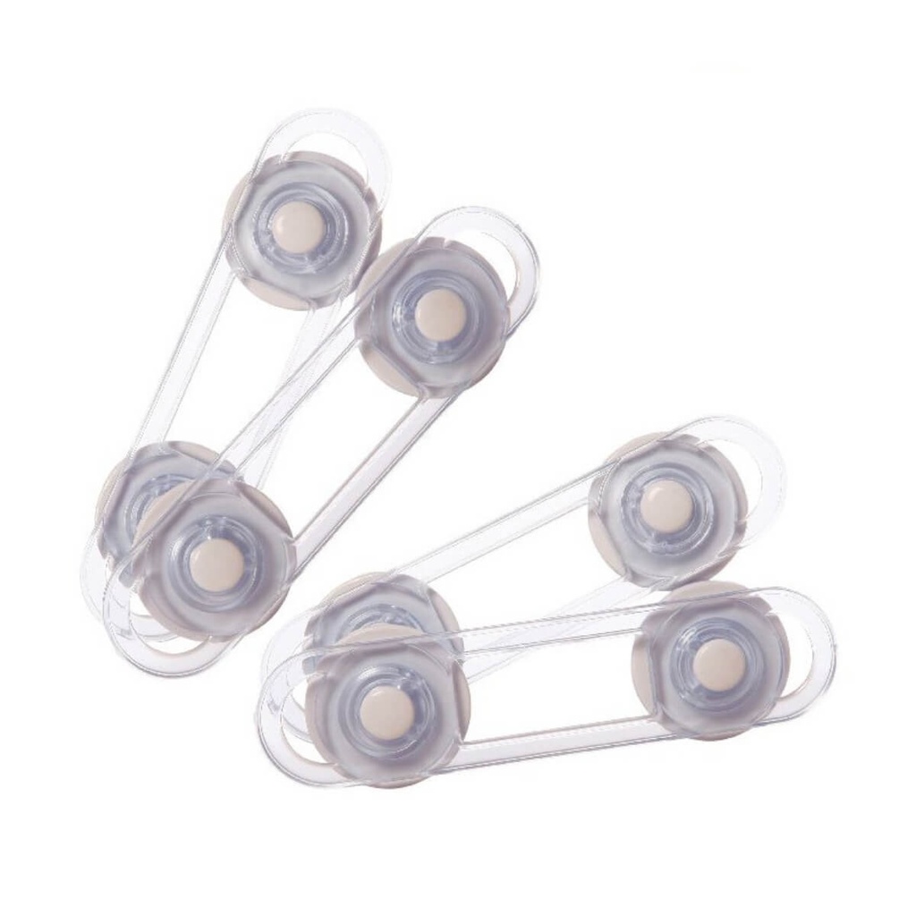 [9312742301880] Dreambaby Mini Multi Purpose Latches - 4 Pack