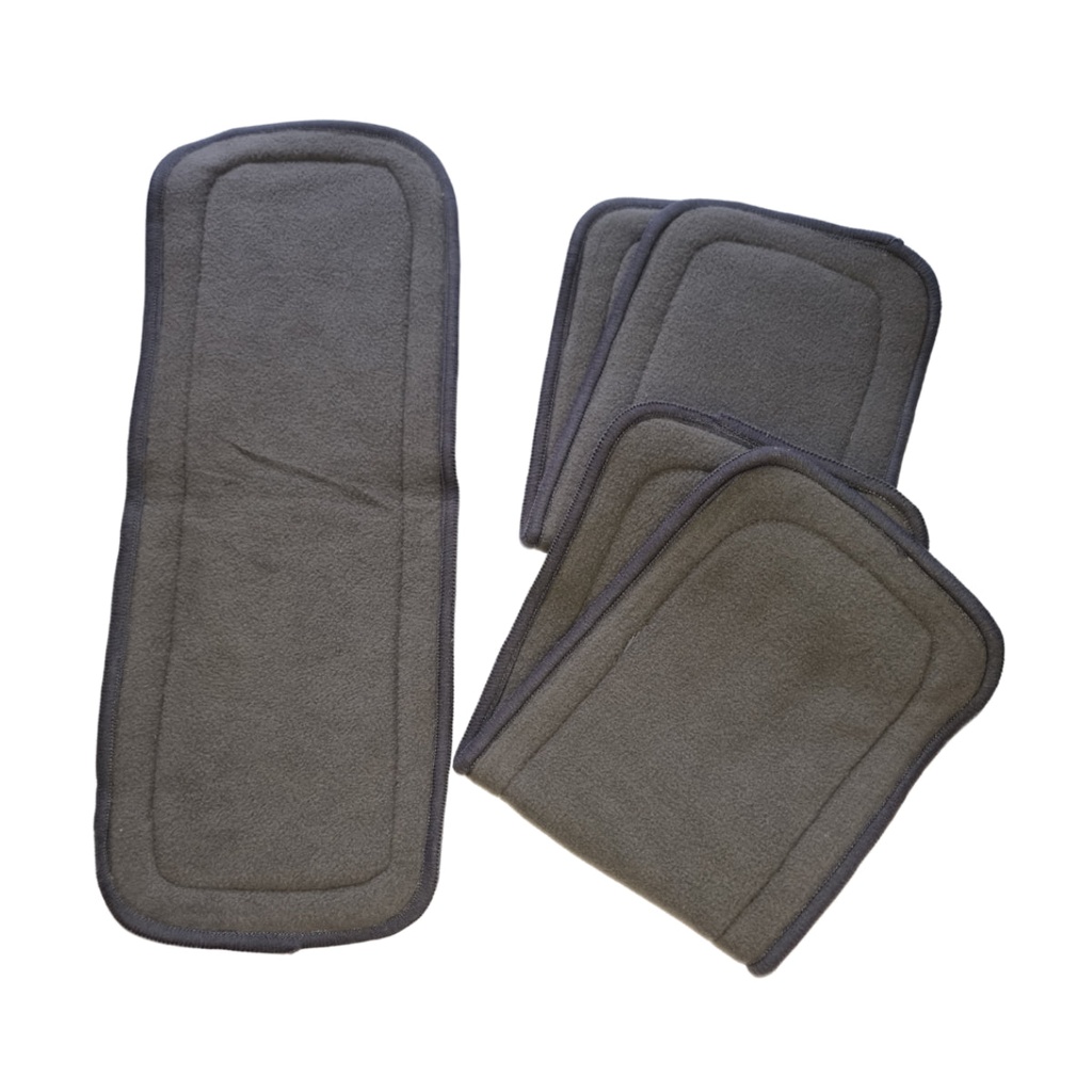 Binnie Baby Charcoal Bamboo Liners - 3 Pack