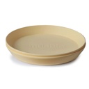 Mushie Round Plate 2 Pack