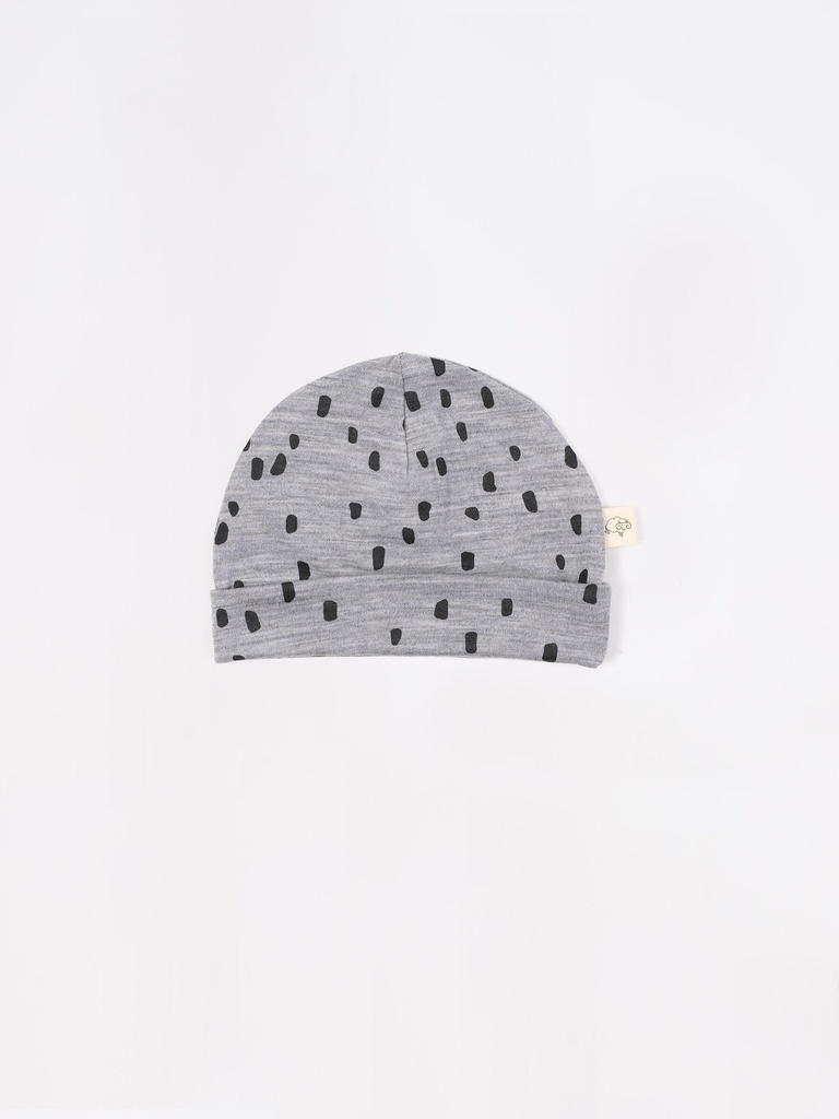 [M408_confetti_NB] mokopuna merino beanie (confetti, NB)