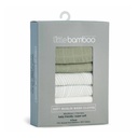Little Bamboo Muslin Washer 6 Pack