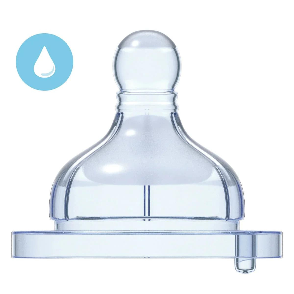 Chicco Well-Being Teat 0m+ Regular Flow - 2 Pack