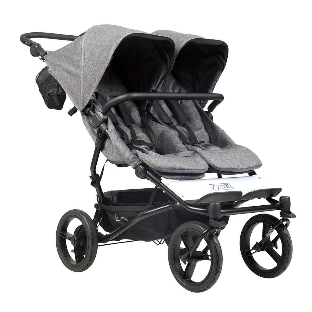 [DUETPRv3herringbone] Mountain Buggy® duet™ Luxury Collection Buggy