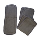 Binnie Baby Charcoal Bamboo Liners - 3 Pack