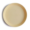Mushie Round Plate 2 Pack