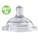 Chicco Natural Feeling Adjust Teat 4m+ - 2 Pack