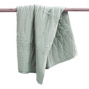 Burrow and Be Baby Cot Quilt/Play Mat-Sage