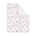 Living Textiles Sophia Garden - Jersey Sherpa Pram Blanket
