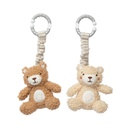 Living Textiles Cuddly Bears - Stroller Toy 2pk