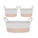 Living Textiles Storage Set - 3 Piece