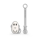 Matchstick Monkey Face Teether and Soother Clip