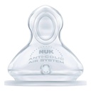 NUK First Choice Silicone Teat Size 2 Medium - 2 Pack