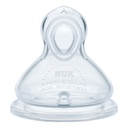 NUK First Choice Silicone Teat Size 2 Large - 2 Pack