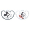 NUK Silicone Soothers Size 1 - 2 Pack Mickey